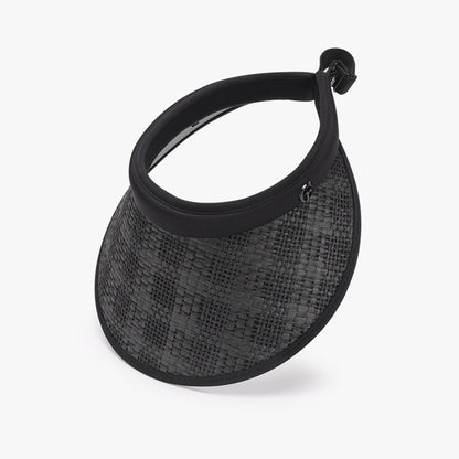 Solid Adjustable Weave Visor