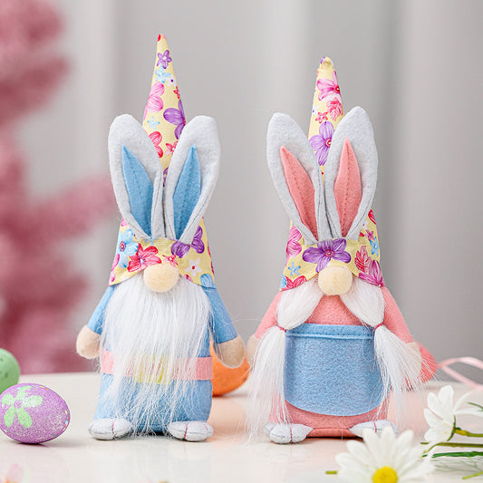 Easter Pointed Hat Faceless Doll