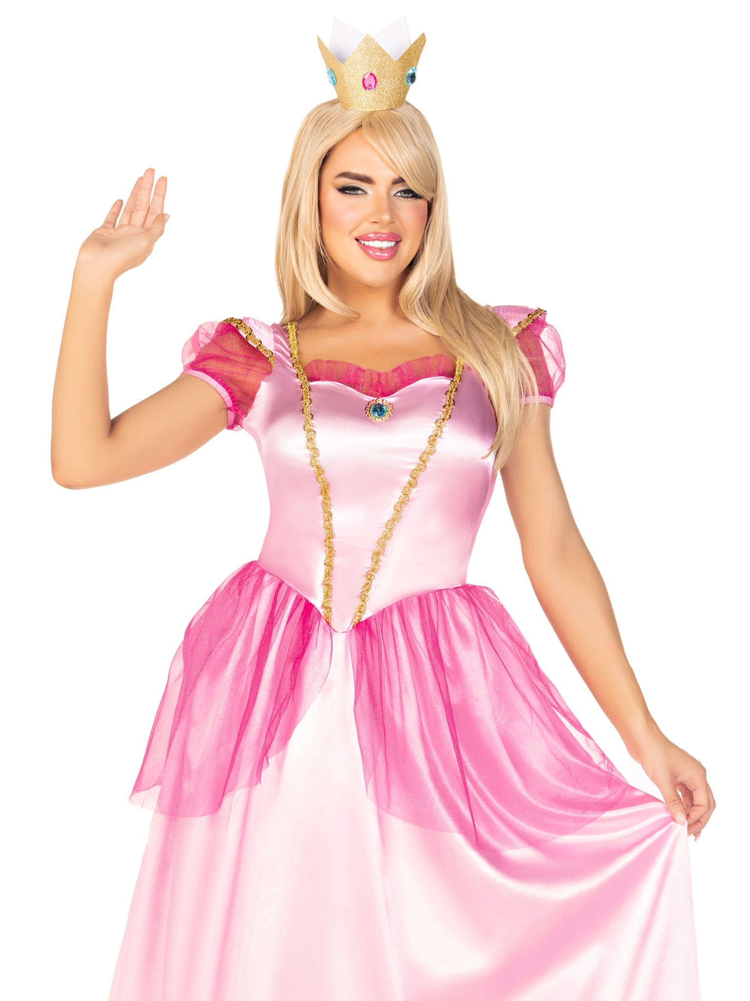 Classic Pink Princess 2 Piece Halloween Costume