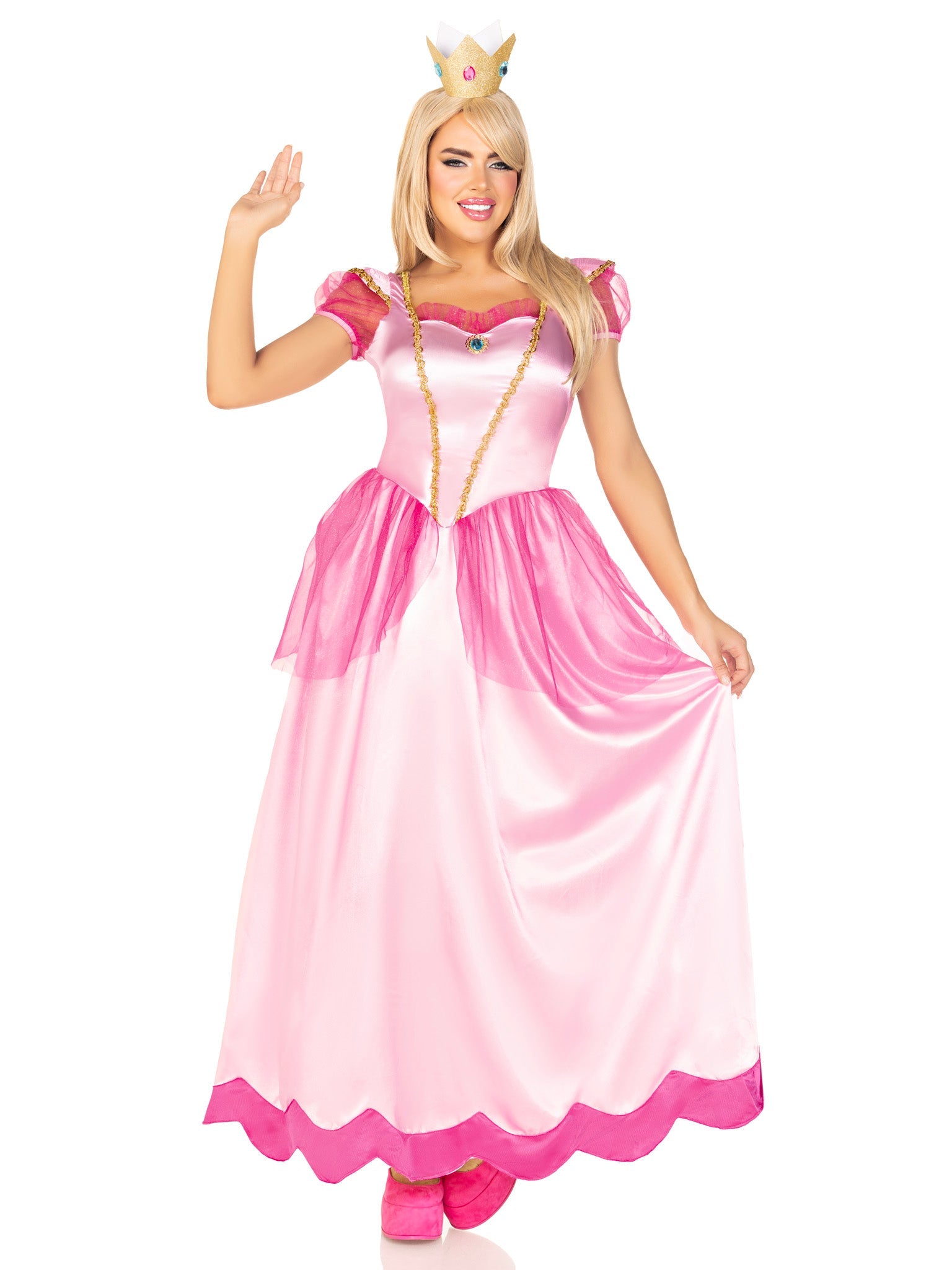 Classic Pink Princess 2 Piece Halloween Costume