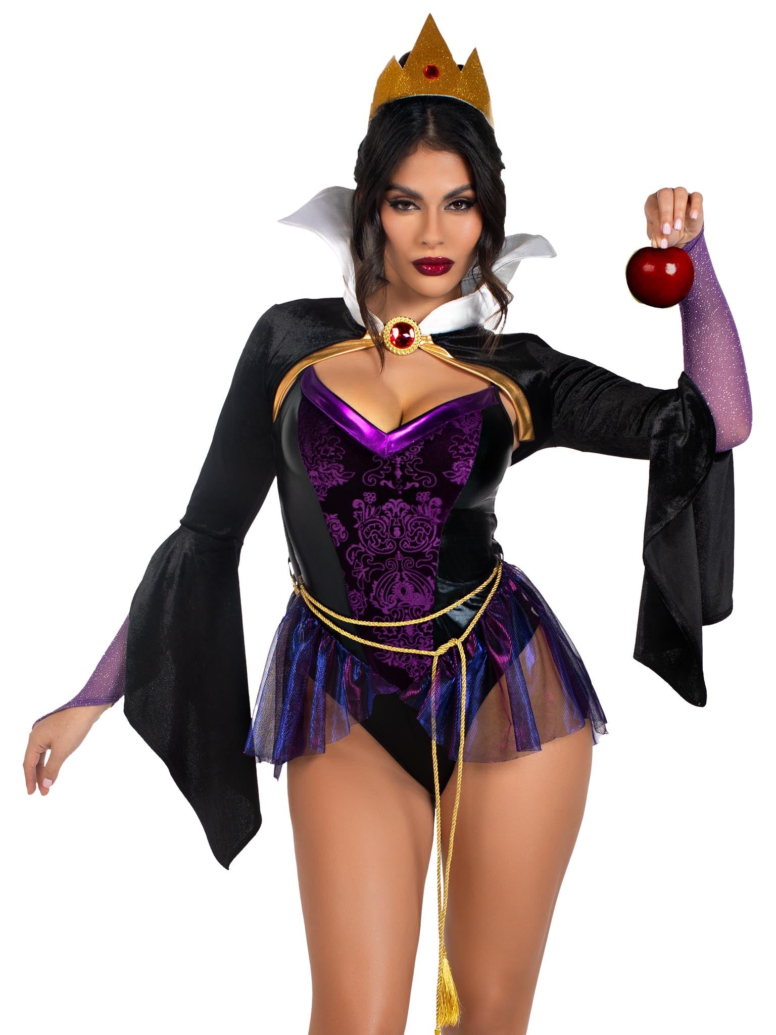 Poison Apple Queen 4 PC Halloween Costume