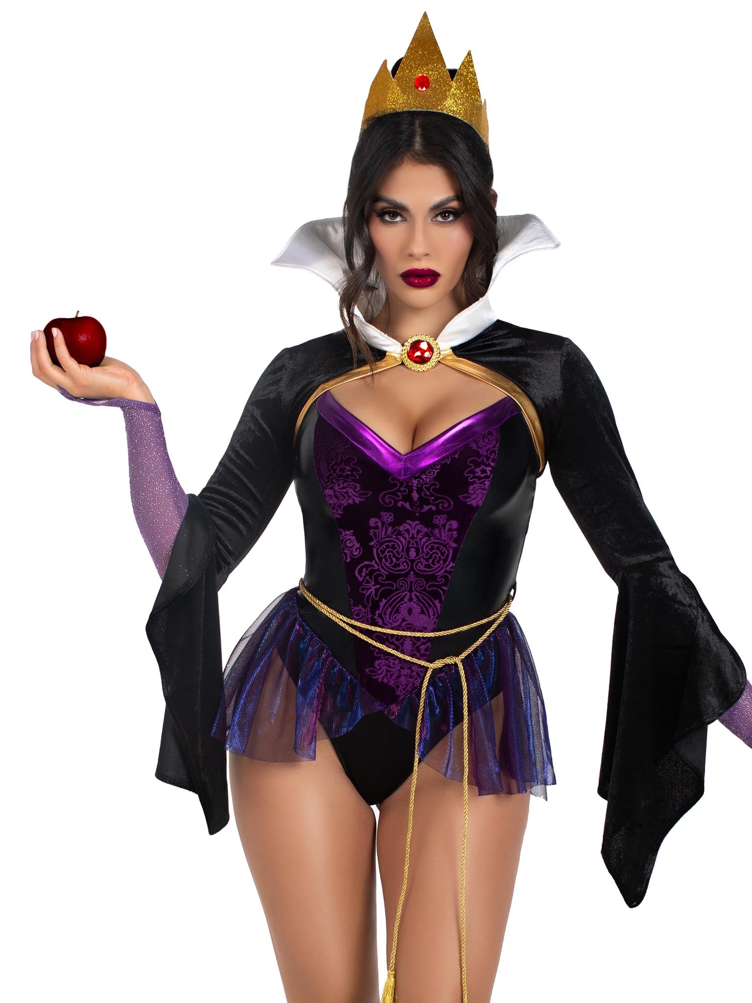 Poison Apple Queen 4 PC Halloween Costume