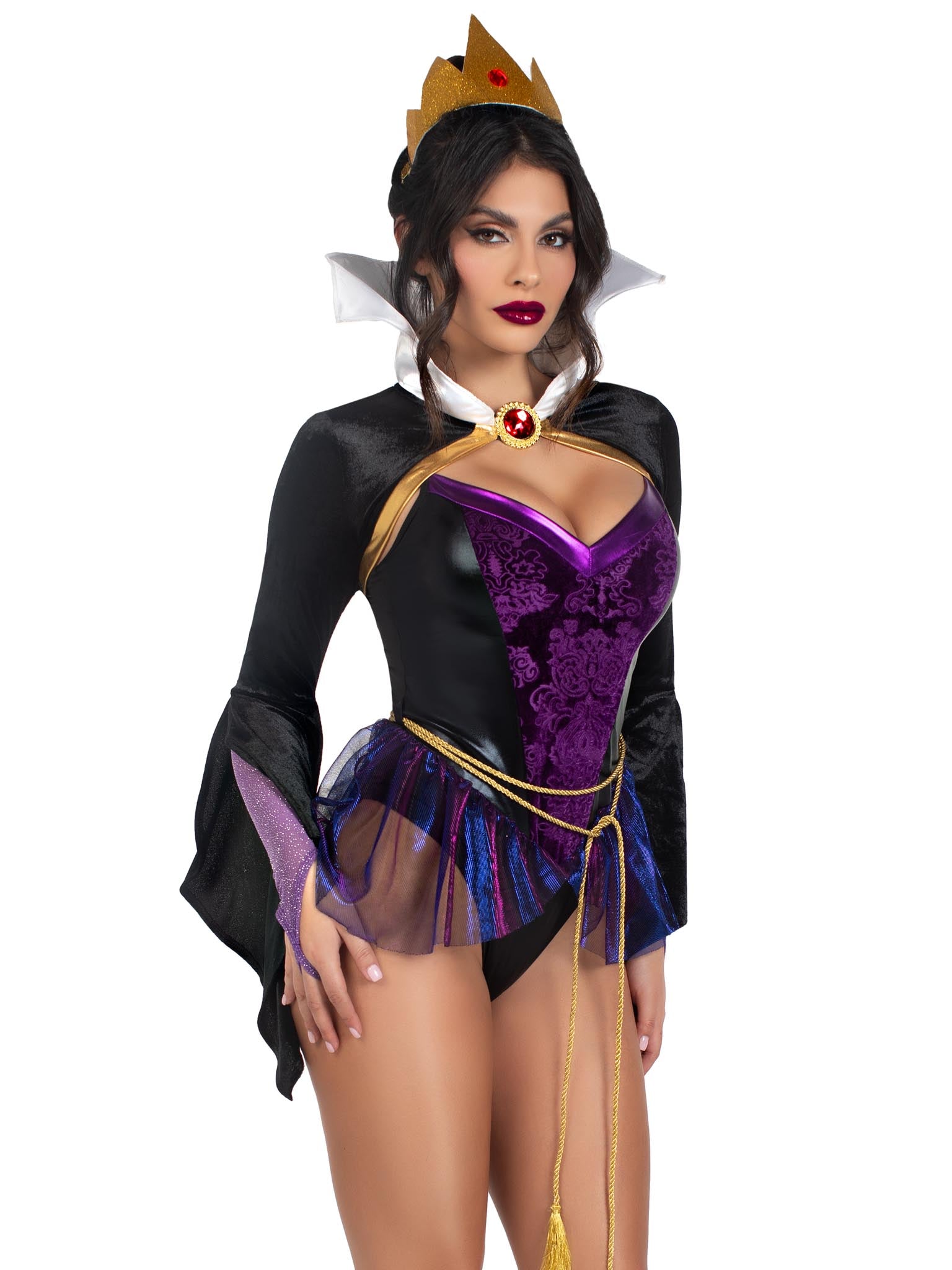 Poison Apple Queen 4 PC Halloween Costume