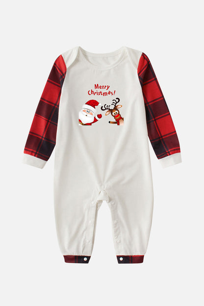 MERRY CHRISTMAS Graphic Jumpsuit