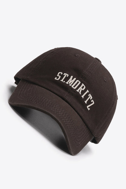 Embroidered Graphic Baseball Cap