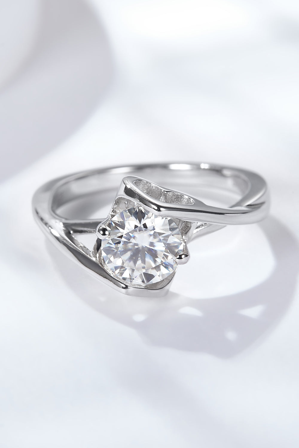 Get What You Need 1 Carat Moissanite Ring