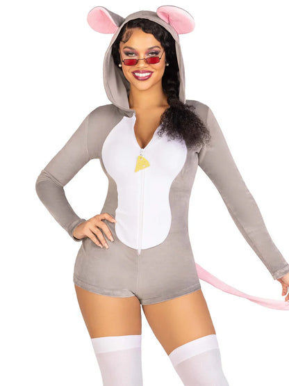 Comfy Mouse Halloween Romper Costume