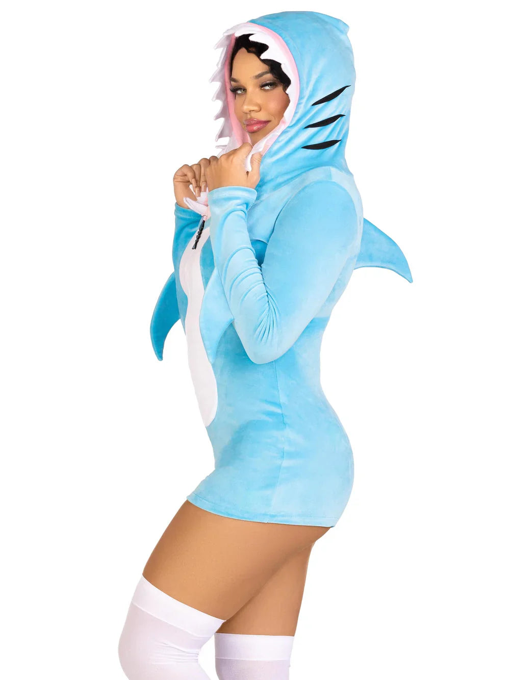 Plush Comfy Shark Romper Halloween Costume