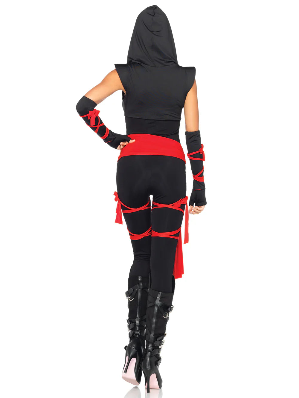 Deadly Ninja 4 Piece Halloween Costume