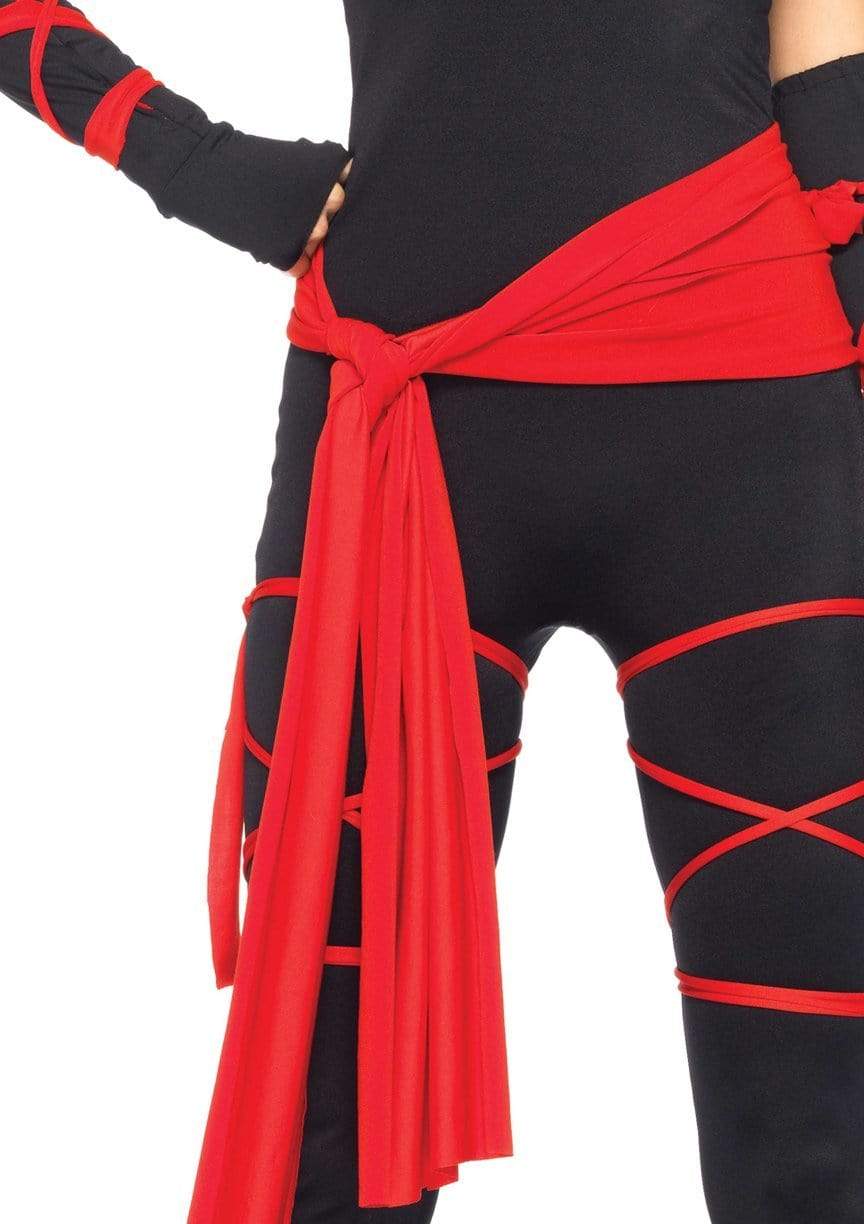 Deadly Ninja 4 Piece Halloween Costume