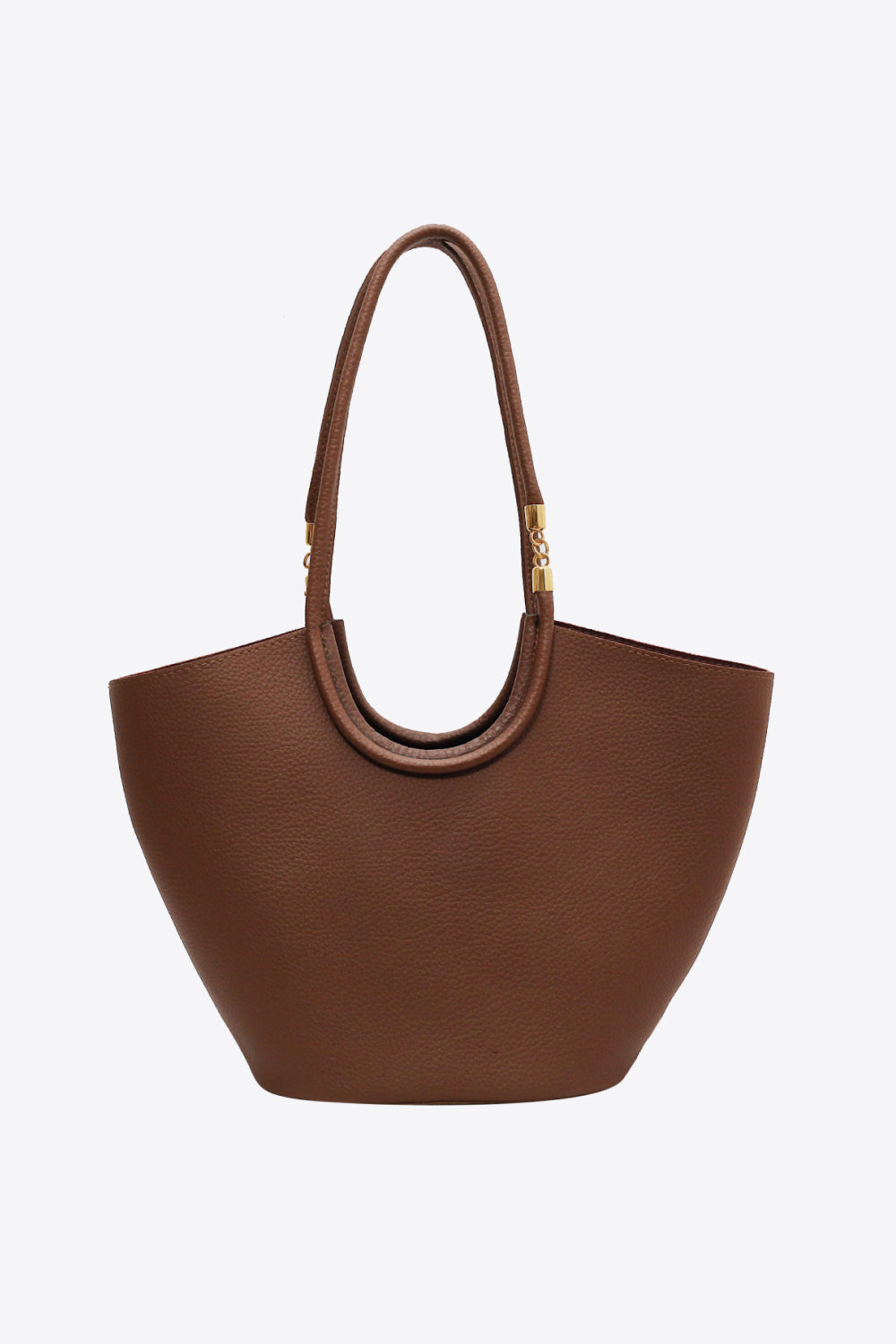 PU Leather Drawstring Handbag