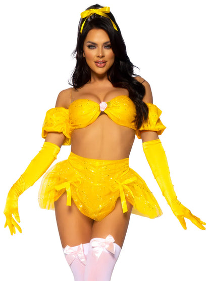 Fairytale Beauty 4 PC Halloween Costume