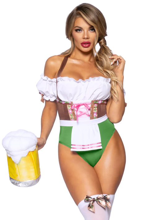 Flirty Fraulein 2 Piece Oktoberfest Costume