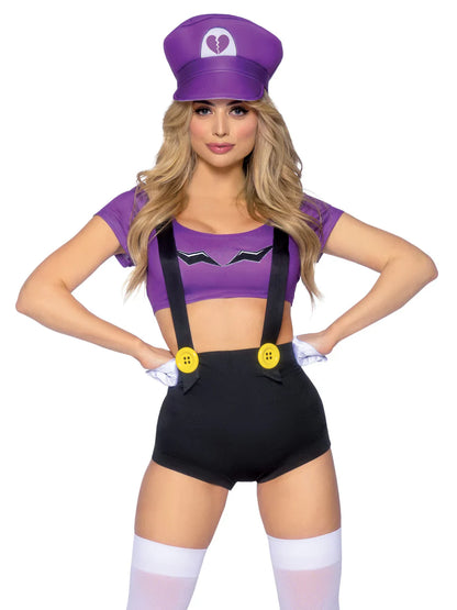 Gamer Baddie 3 Piece Halloween Costume