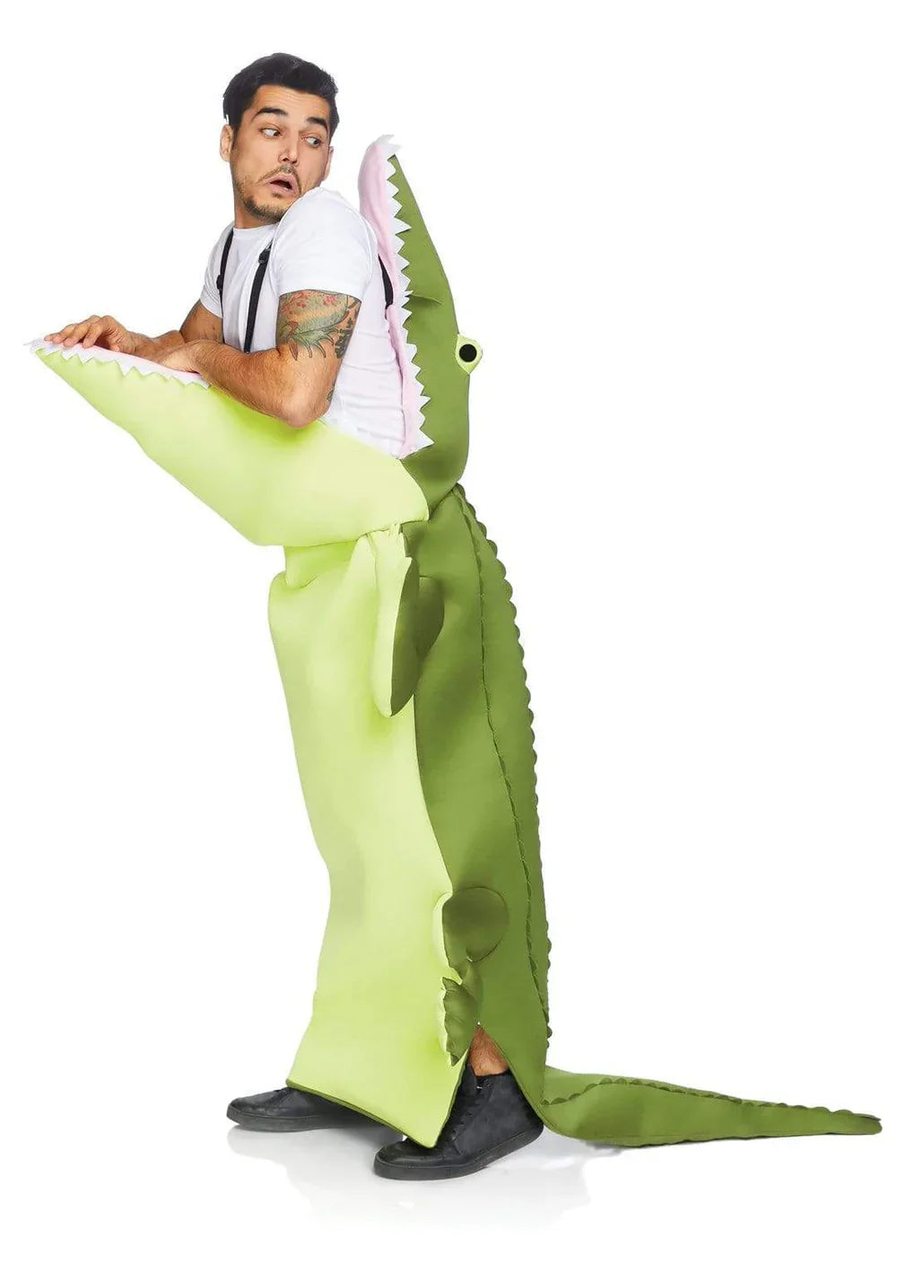 Men's Man-Eating Alligator Halloween Costume