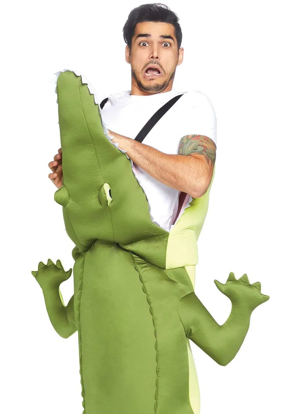 Men's Man-Eating Alligator Halloween Costume