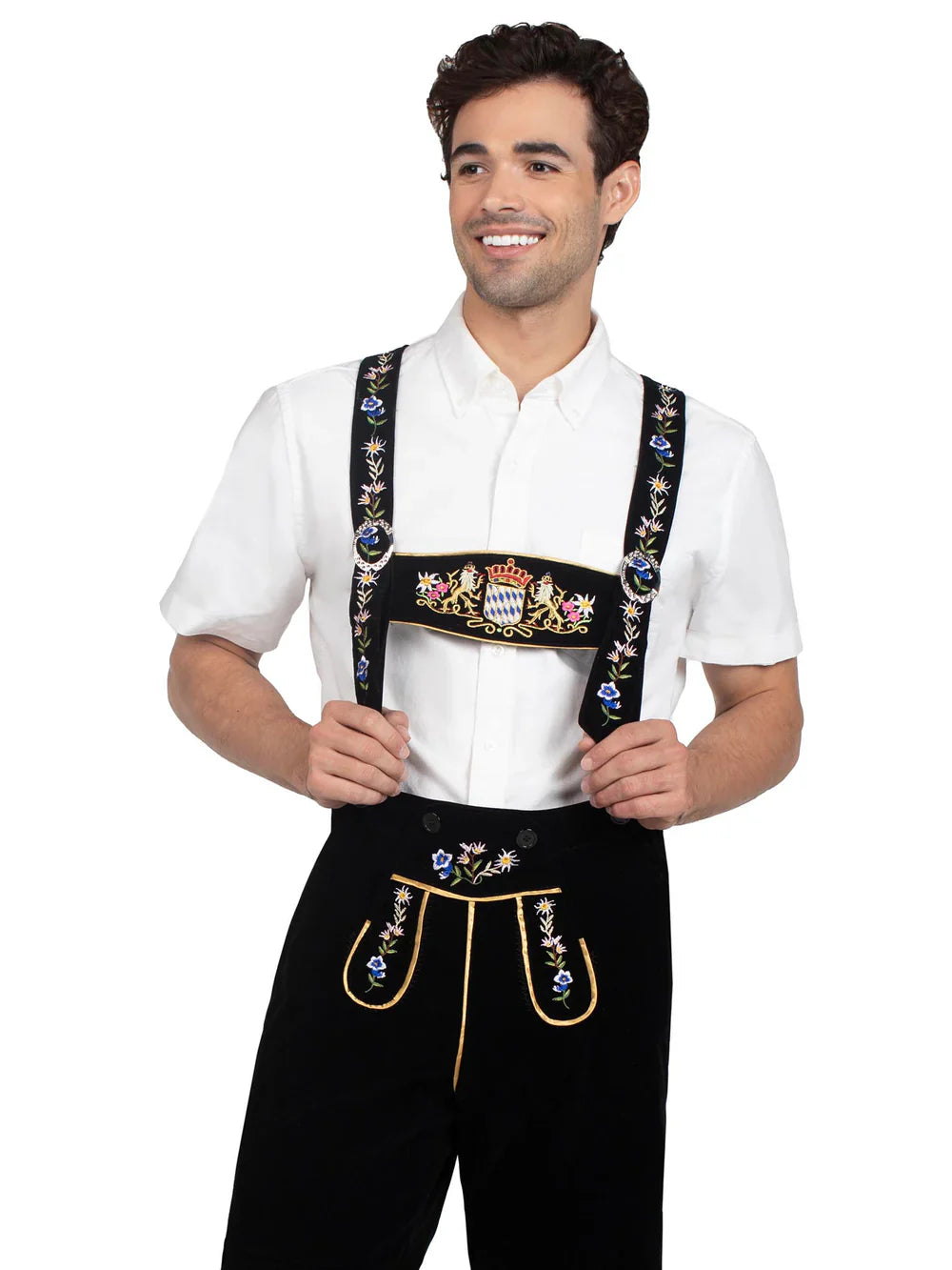 Men's Bavarian Lederhosen Oktoberfest Costume