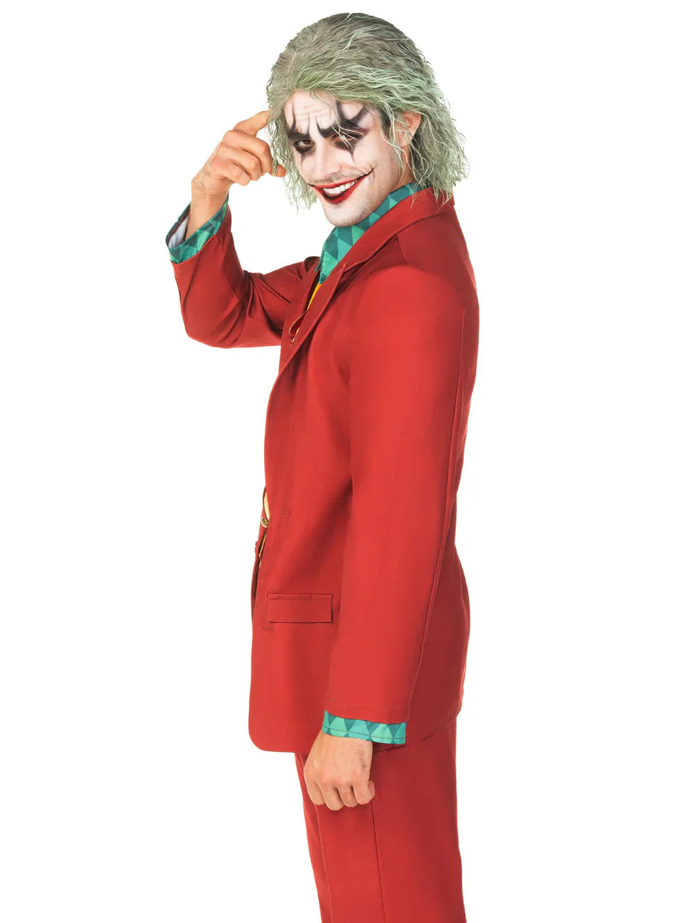 Men's Deviant Clown 3 Piece Halloween Costume