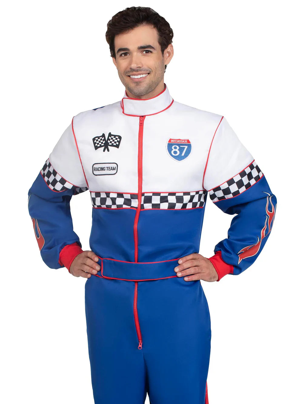 Men's Speedway Racer Halloween Costume