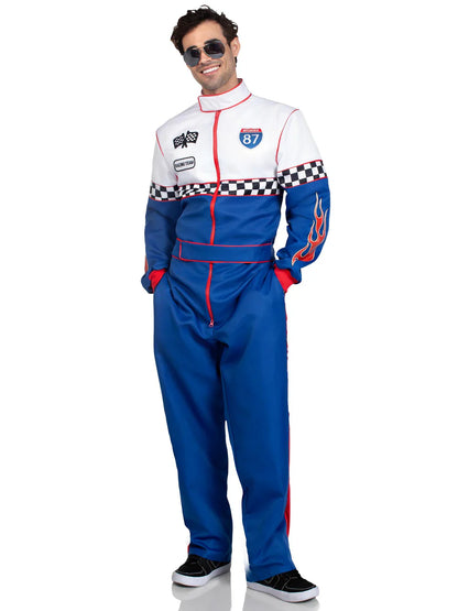 Men's Speedway Racer Halloween Costume