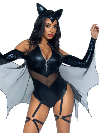 Midnight Bat 2 Piece Halloween Costume