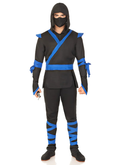 Men's 5 Piece Halloween Ninja Costume