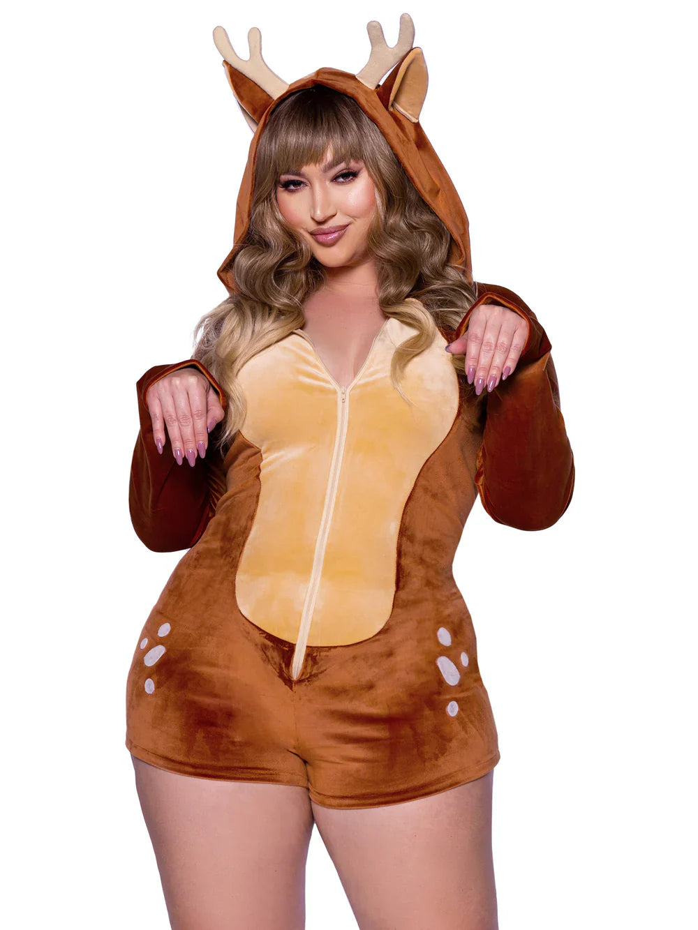 Cute Fawn Romper Halloween Plus Size Costume