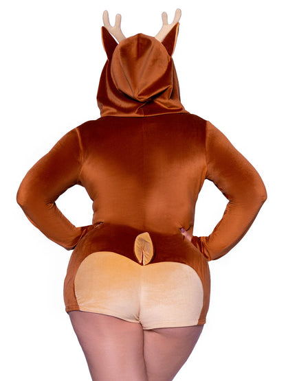 Cute Fawn Romper Halloween Plus Size Costume