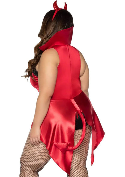 Devilish Darling 3 Piece Plus Size Halloween Costume