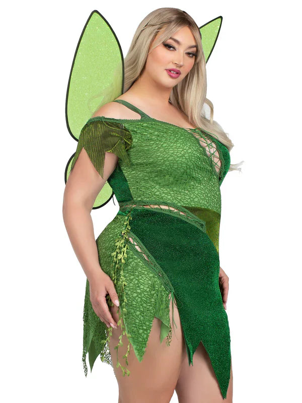 Forest Fairy Plus Size 3 PC Halloween Costume