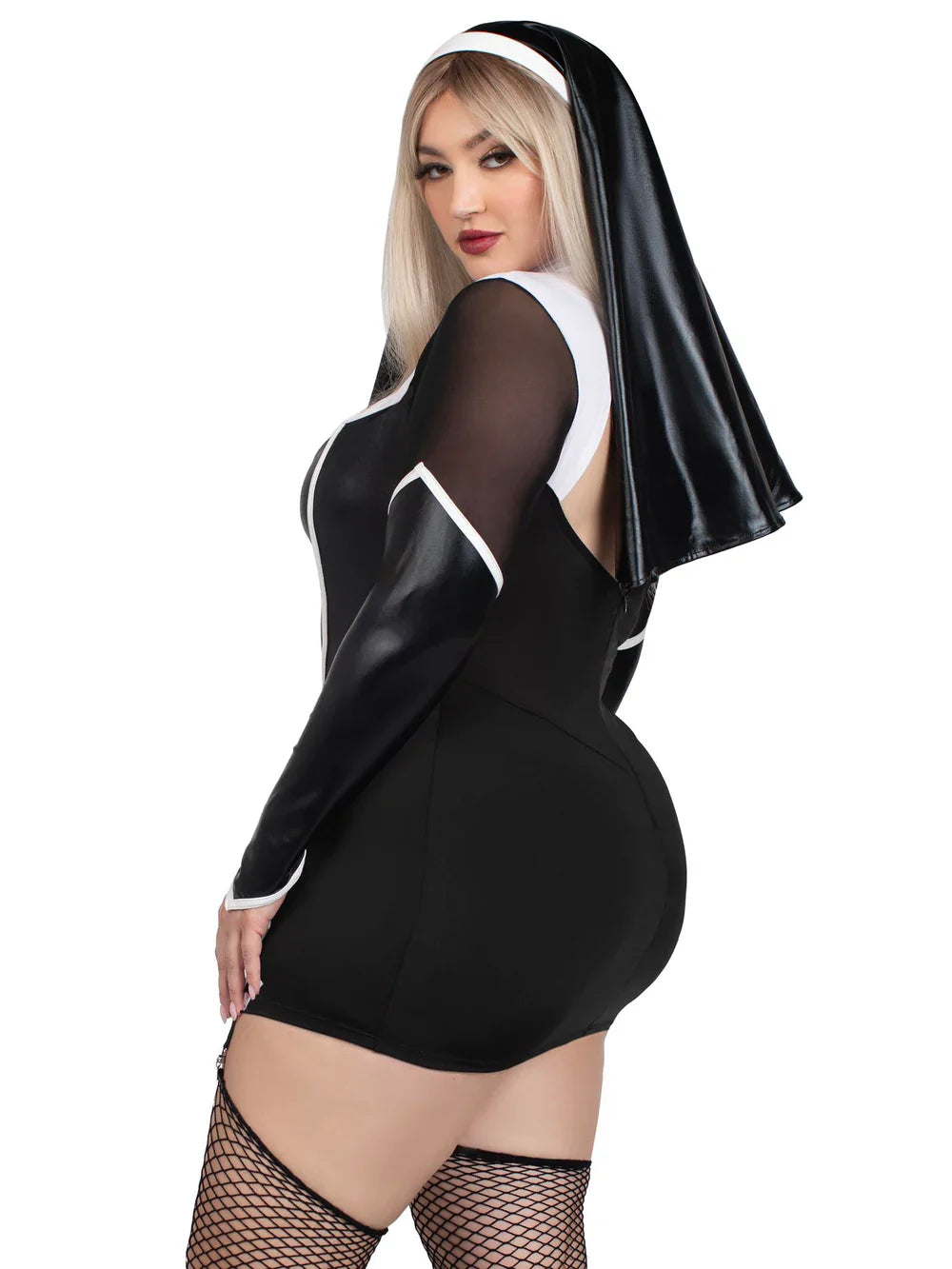 Holy Hottie Nun 2 Piece Plus Size Halloween Costume