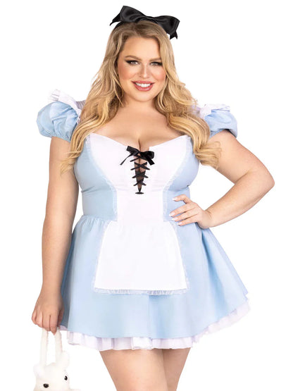 Storybook Alice Plus Size 3 PC Halloween Costume