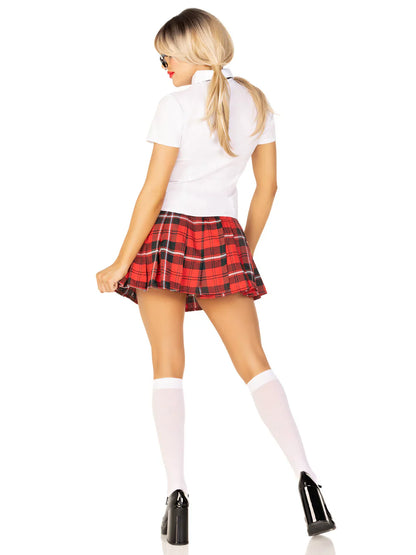 Private School Sweetie 4 Piece Halloween Costume