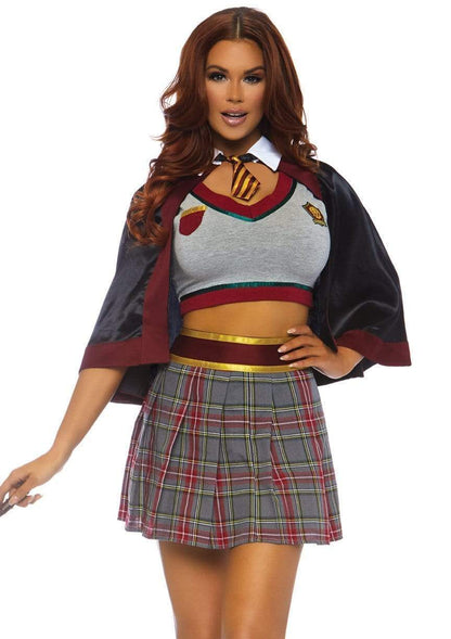 Spellbinding School Girl 3 Piece Halloween Costume