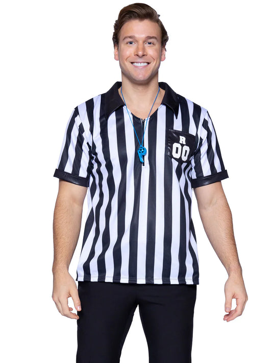 Men's Sports Referee 2 Piece Halloween Costume