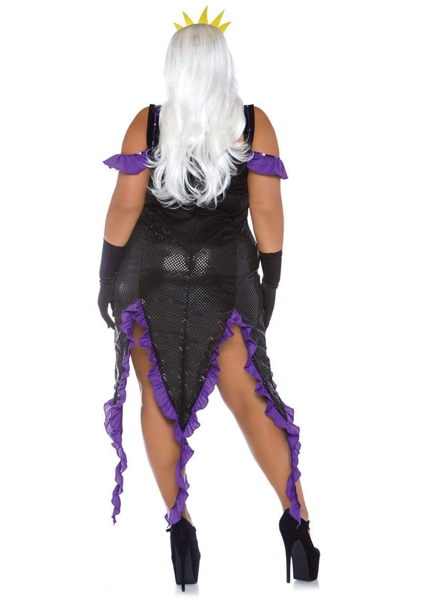 Sultry Sea Witch 2 Piece Plus Size Halloween Costume