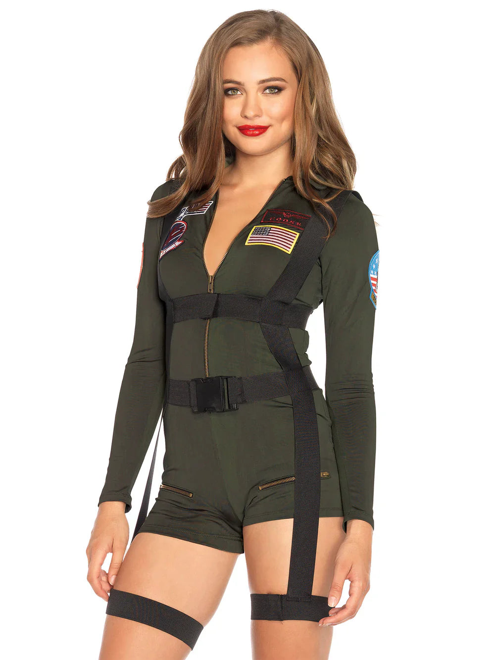 Top Gun Romper 2 Piece Halloween Costume