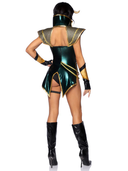 Trickster Goddess 3 Piece Halloween Costume