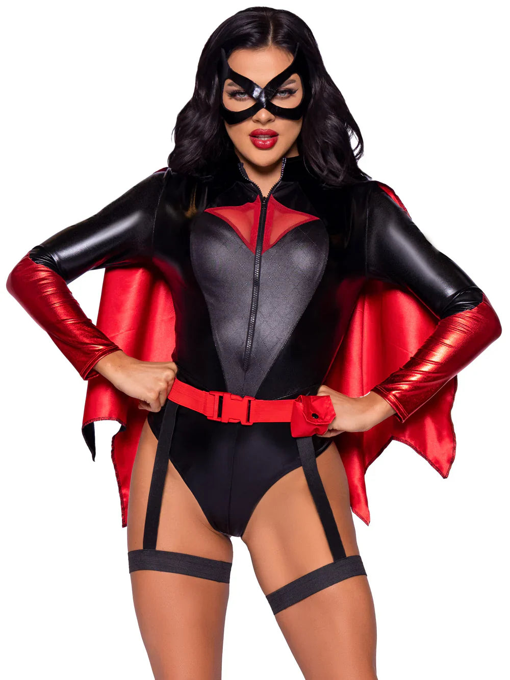 Vigilante Vixen 4 Piece Halloween Costume